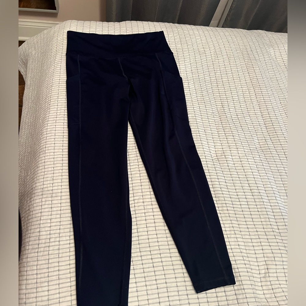 Navy blue ae leggings